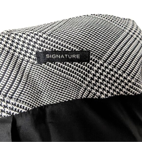 TALBOTS Houndstooth Wool Blend Signature Trouser Pants 24 - Picture 7 of 9